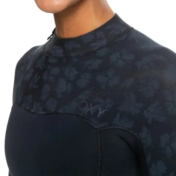 Roxy Women's Full Wetsuit 3/2mm Swell Series GBS Back Zip Surf Suit - Picture 6 of 10